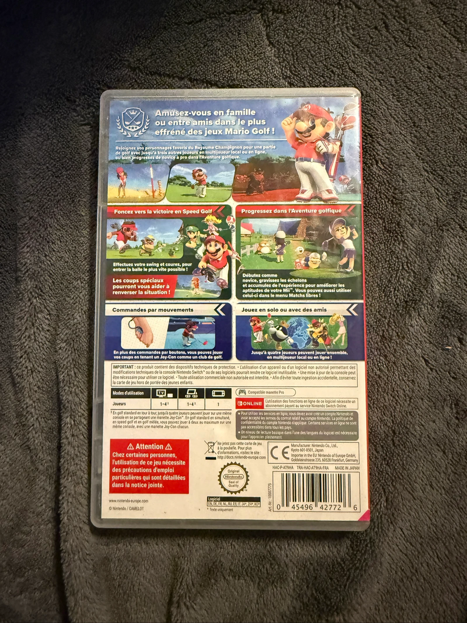 Mario Golf: Super Rush – Nintendo Switch – Muy buen estado ⛳ – photo 3